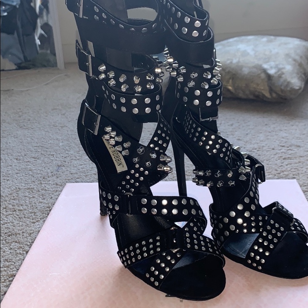 Akira studded heel